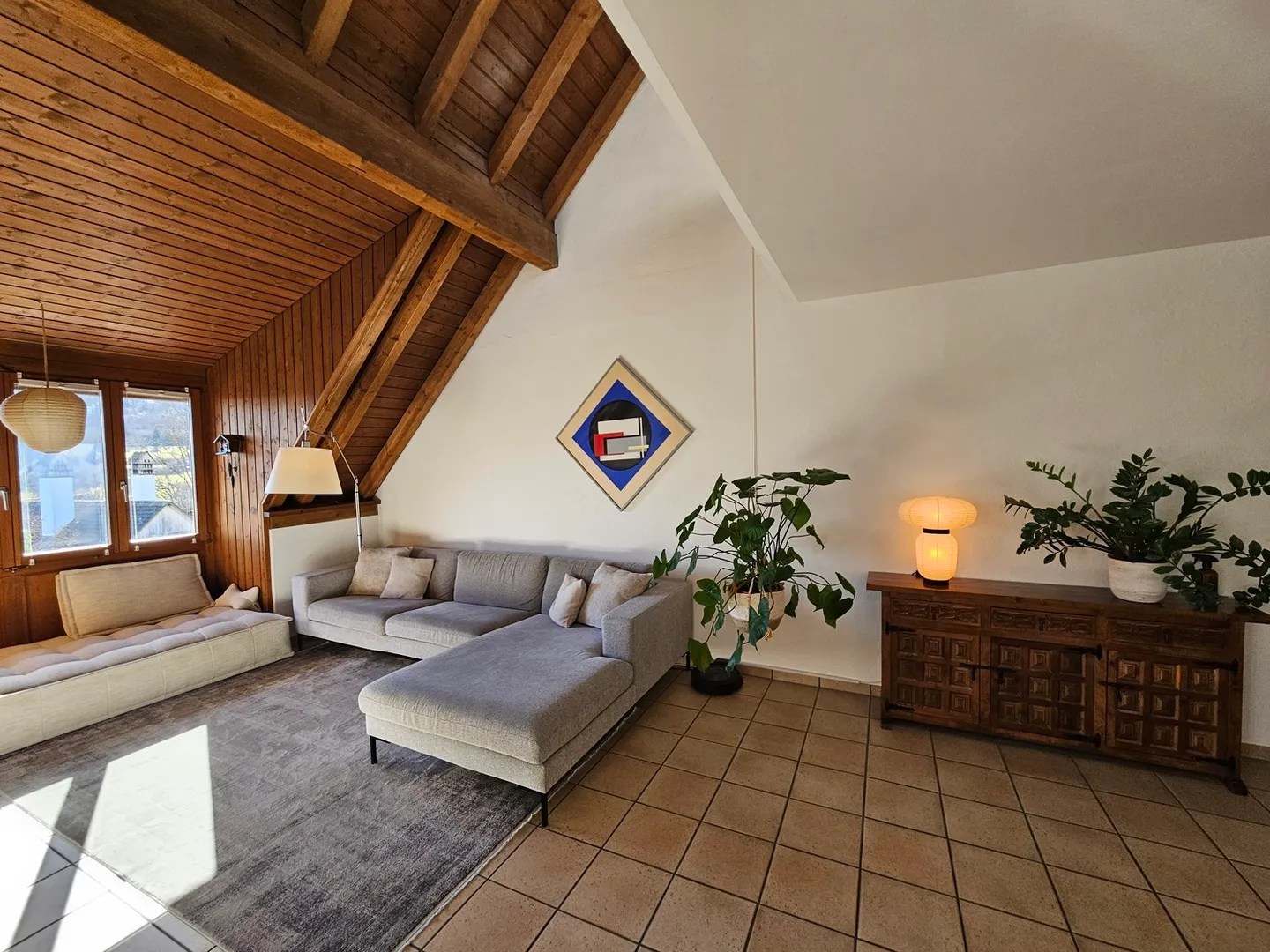 Möblierte Maisonette in Zürich - Foto 1 von 10