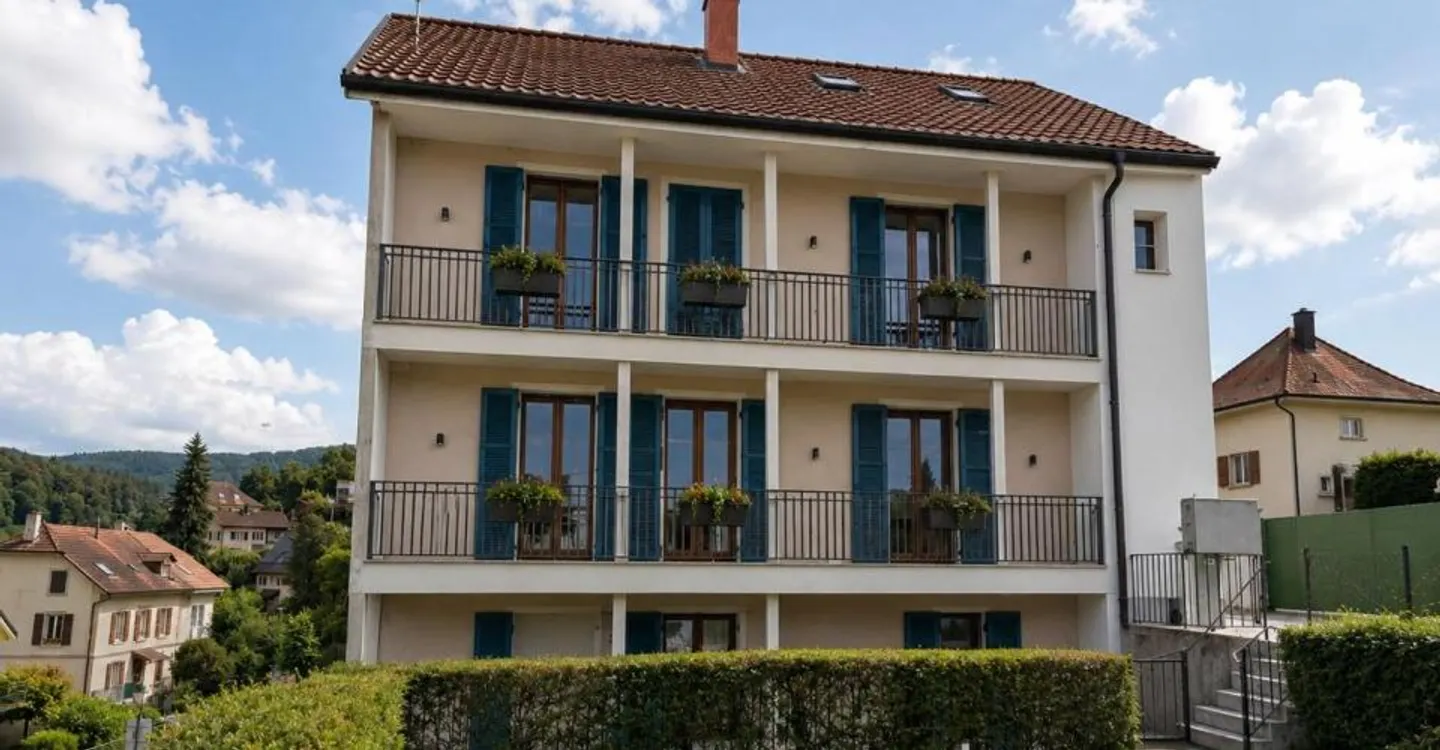 Porrentruy, edificio in affitto di 4 unità - 7,1% di rendimento - Foto 1 di 12