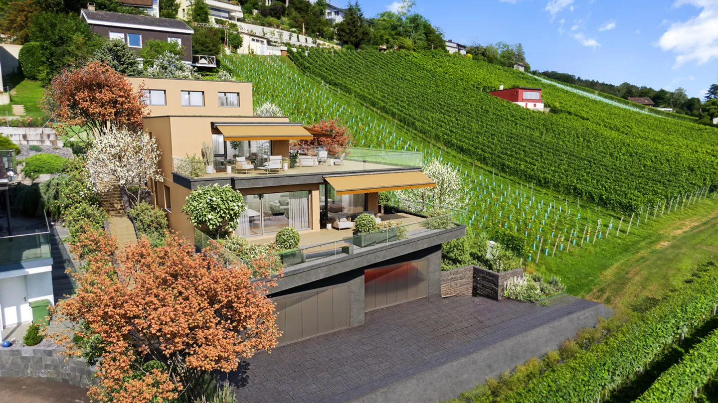 Maison individuelle en attique luxueuse avec vue panoramique à couper le souffle - Photo 2 sur 3