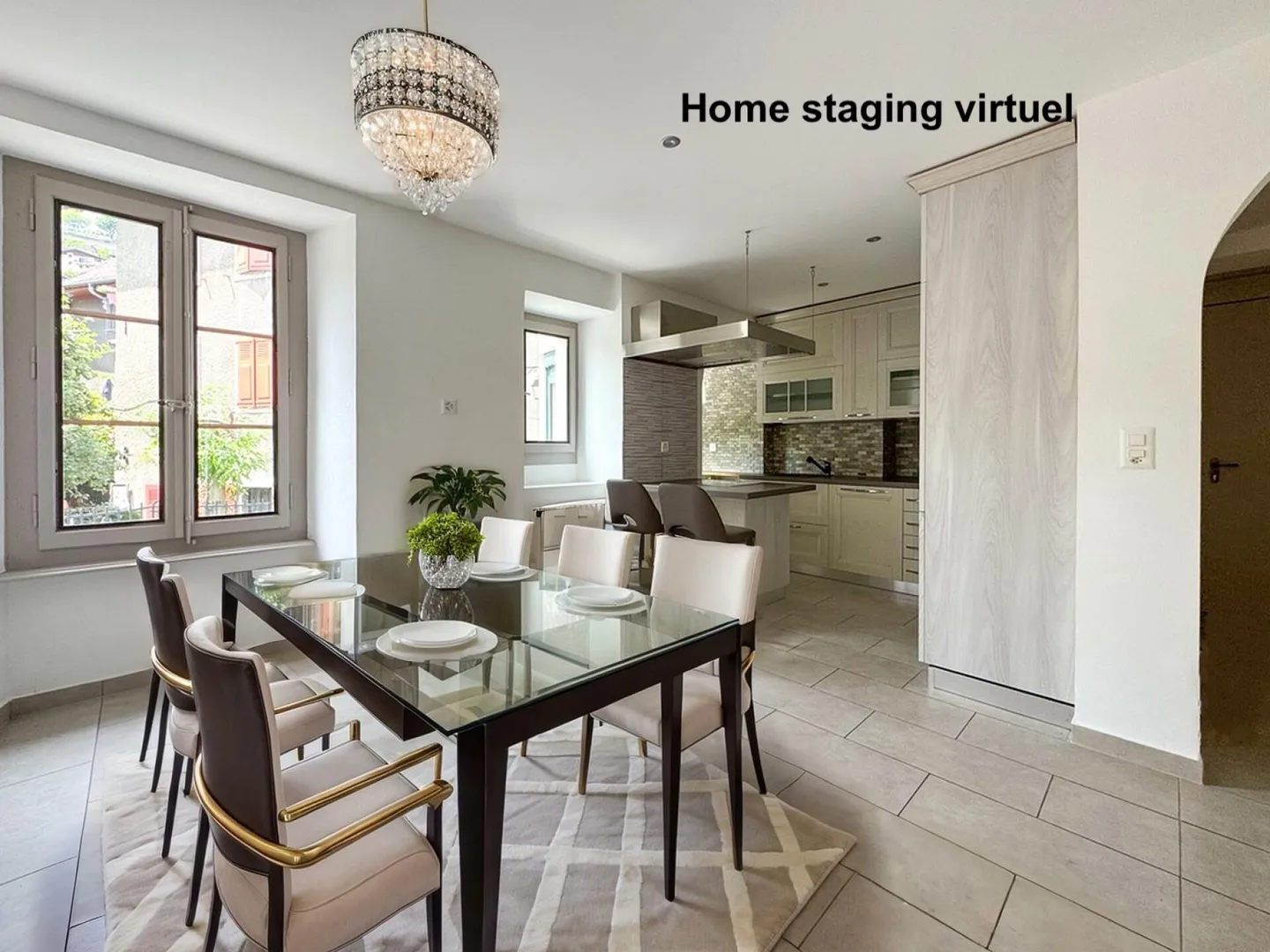 Vollständig renovierte 4,5-Zimmer-Wohnung. - Foto 4 von 18