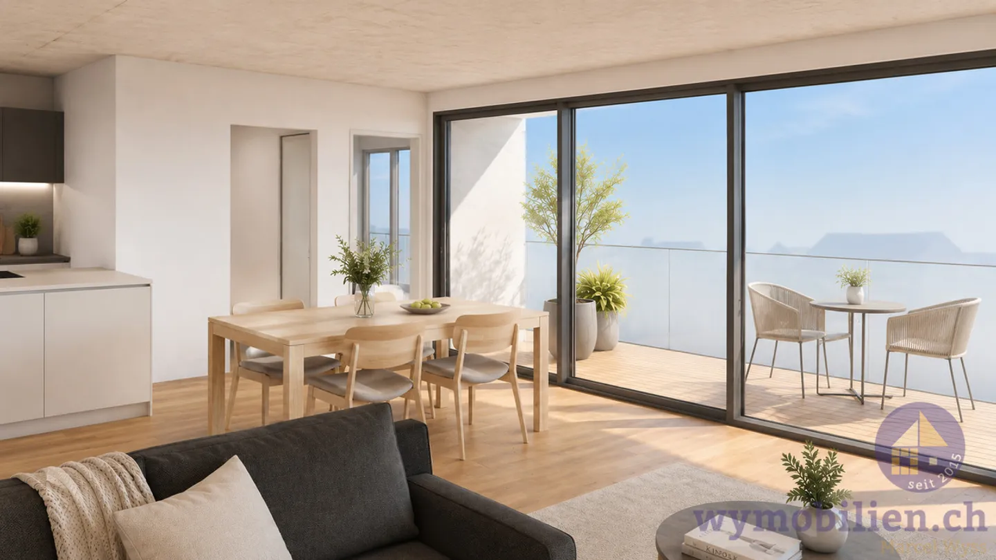 New Construction Kirchberg BE: High-Quality 2.5-Room Apartment - Photo 3 of 12