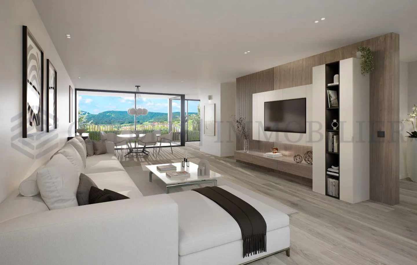 Vista sui laghi di Neuchâtel e Morat, Villa - Terreno B - Foto 4 di 5