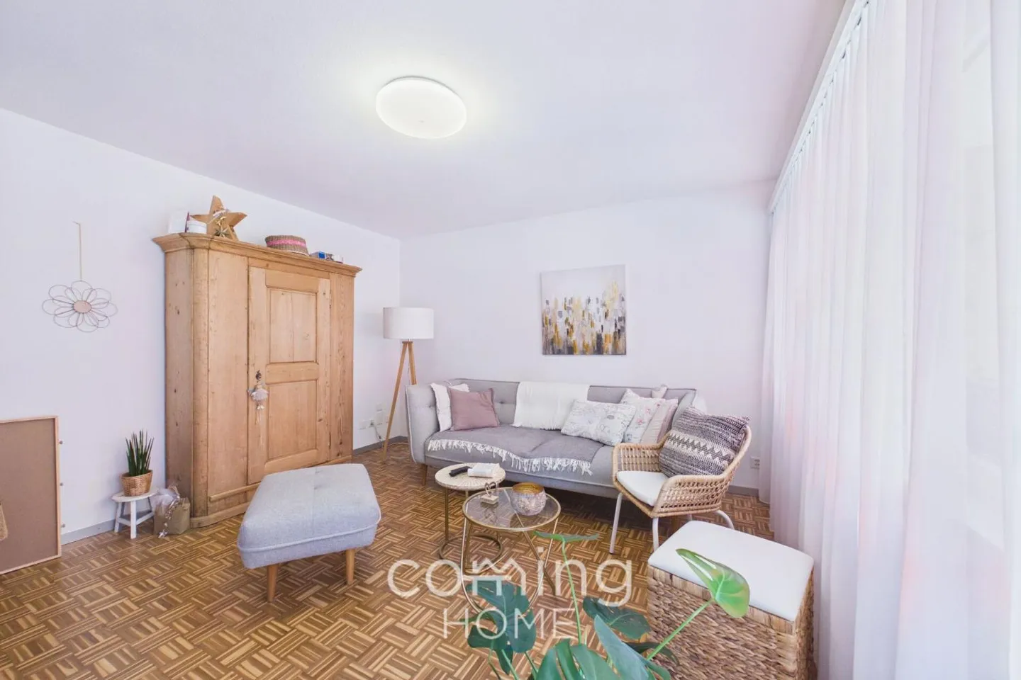 Well-maintained 3.5-room apartment with mountain view in Visp - Photo 2 of 11