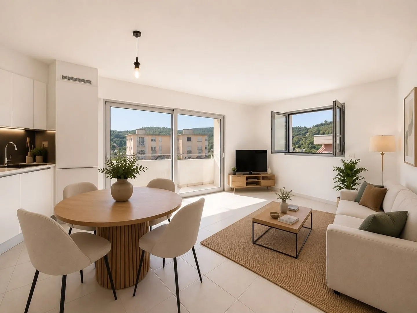 Splendido giardino privato, balcone vivibile, ambienti moderni in posizione tranquilla e senza spese condominiali - Photo 2 sur 11