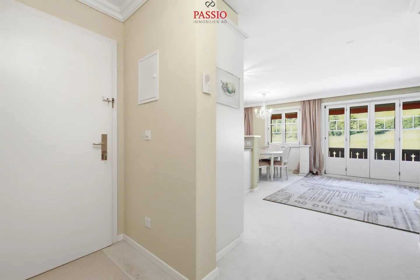 Furnished 3.5-room apartment with mountain view - Photo 11 of 19