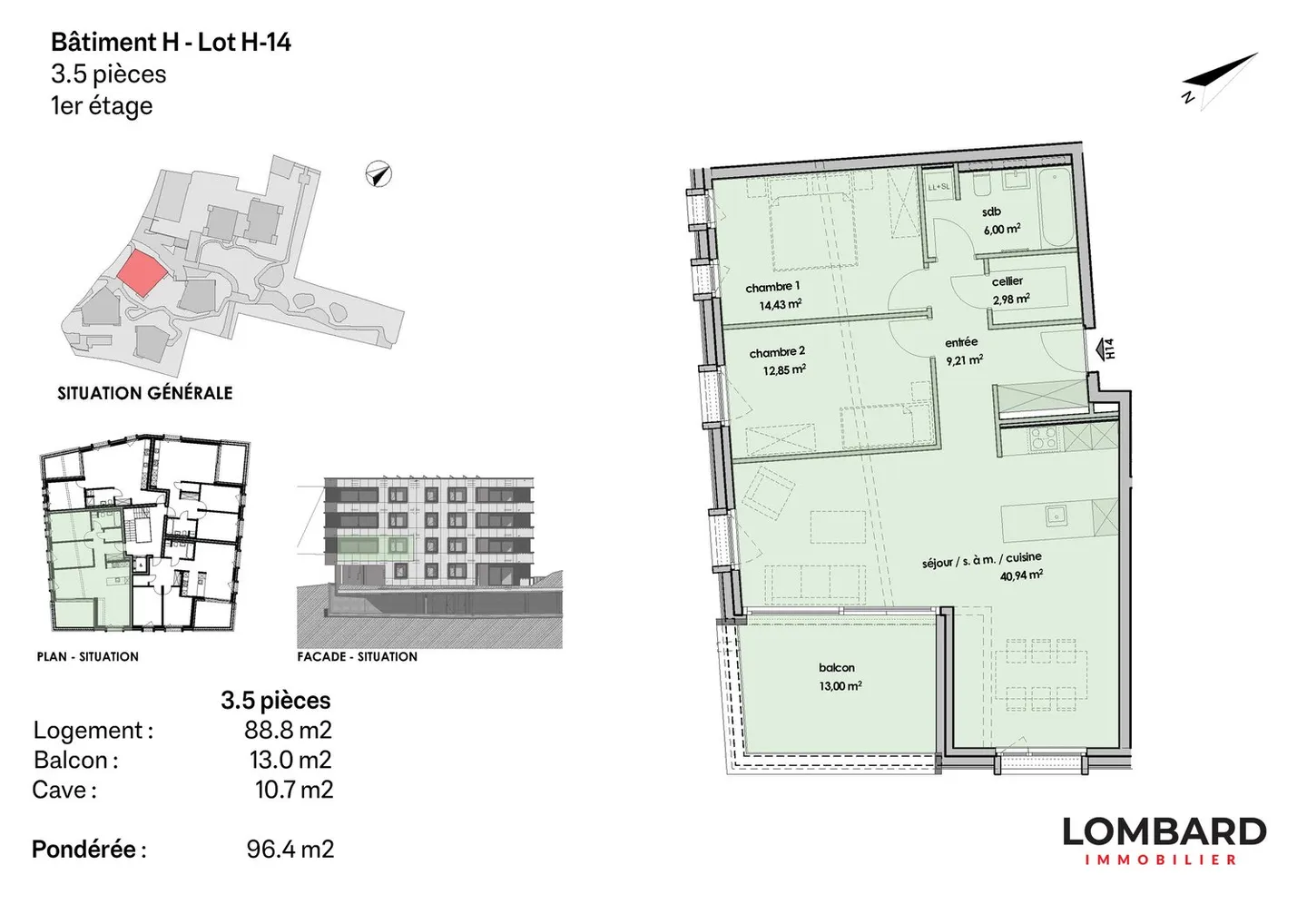 Moderne 3.5-Zimmer-Wohnung - Foto 6 von 6