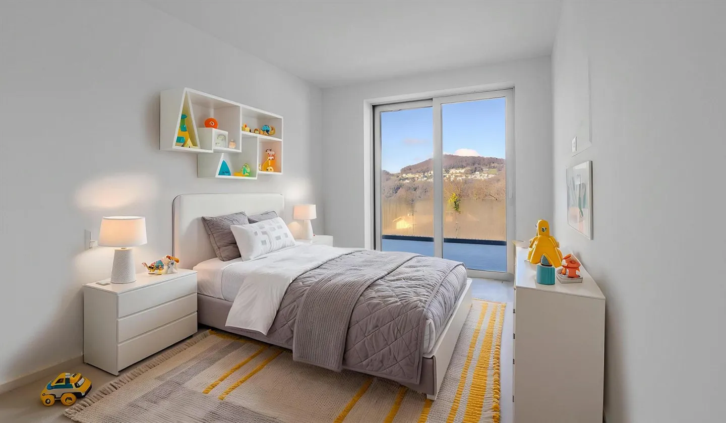 ESCLUSIVA VILLA 6.5 LOCALI CON PISCINA NEL VERDE A CARABBIA - Foto 4 di 12