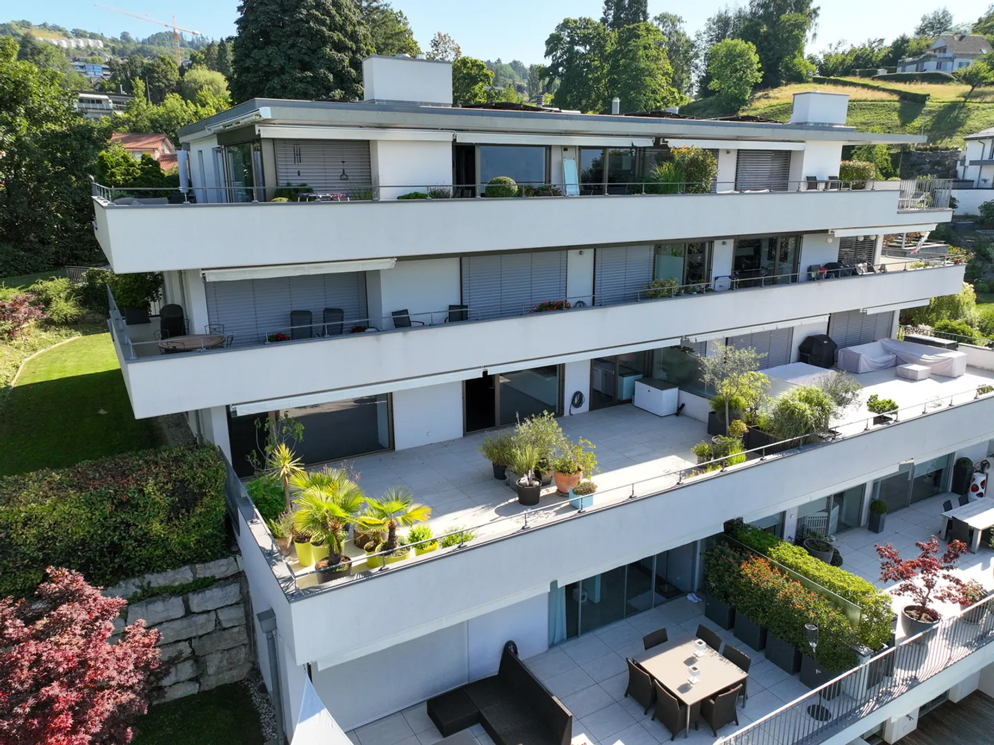 4.5-room apartment with terrace and panoramic view of the lake - Photo 20 of 24