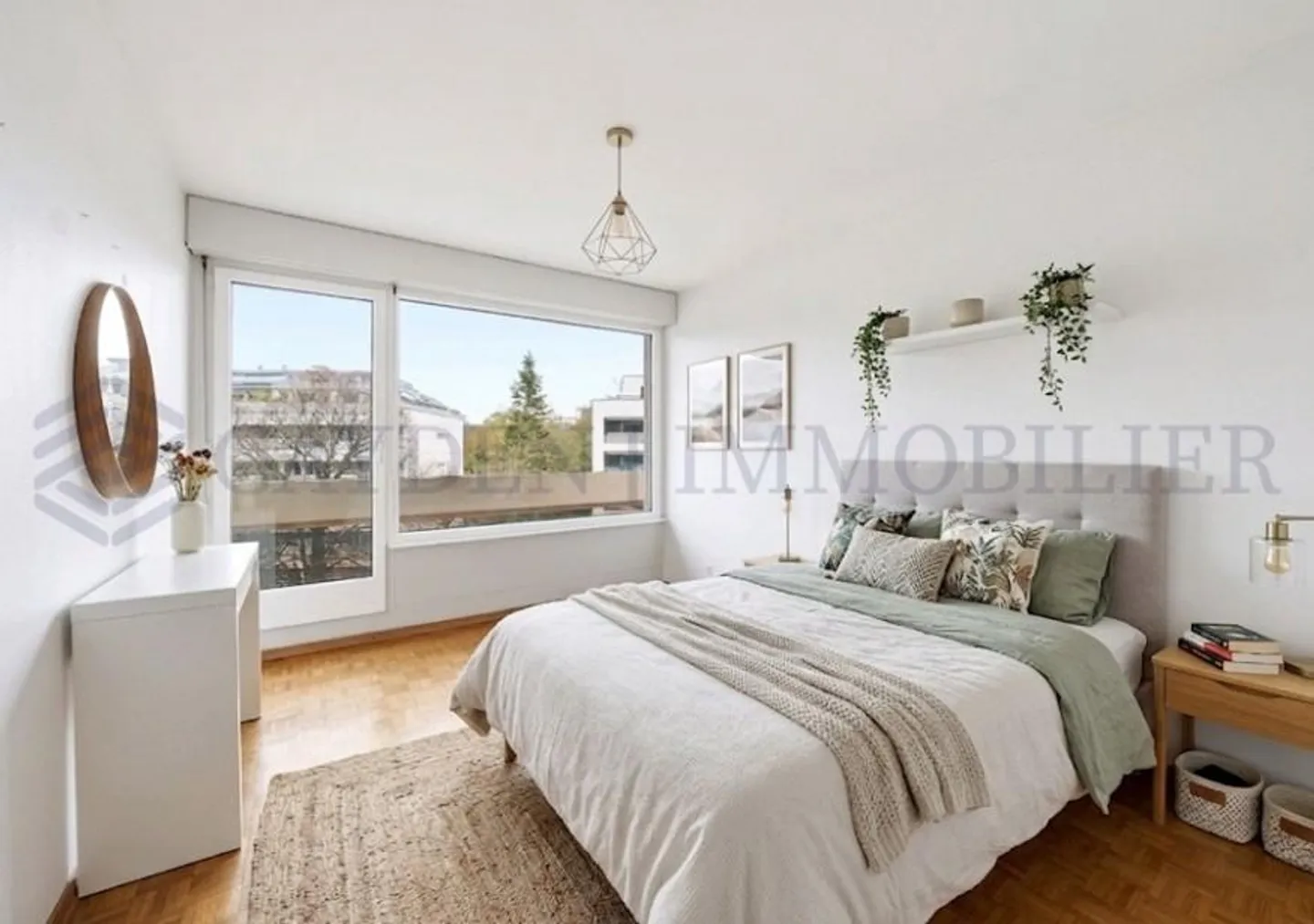 Bel appartement de 7 pièces dans le quartier de Malagnou/Florissant - Photo 4 sur 9