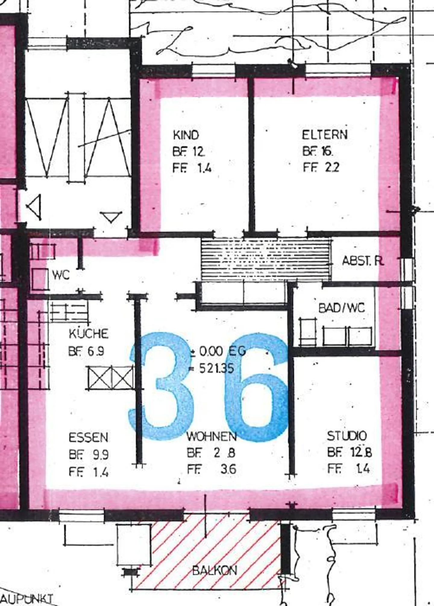 Limited until 30.09.2027 / 5.5 room apartment in Tann - Photo 8 of 8