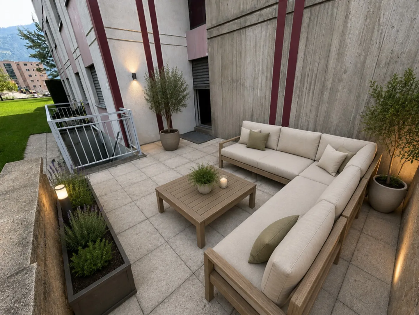 Zu vermieten - Charmante 2,5-Zimmer-Wohnung mit Terrasse in Conthey - Foto 6 von 7