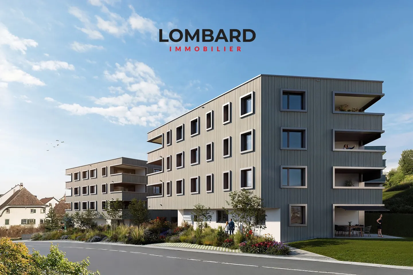 Modernes Apartment in Payerne - Foto 2 von 6