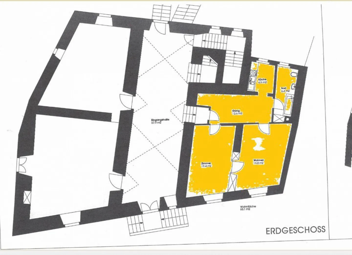 Charmante Wohnung in historischem Gebäude - Foto 16 von 16