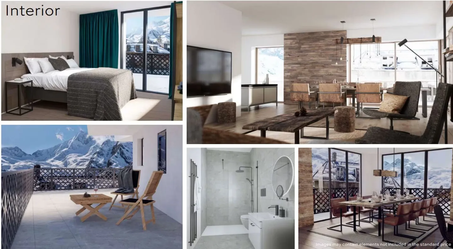 Nordic nuova costruzione direttamente sulla pista da sci. Seconda casa gestita come un hotel. - Foto 7 di 8