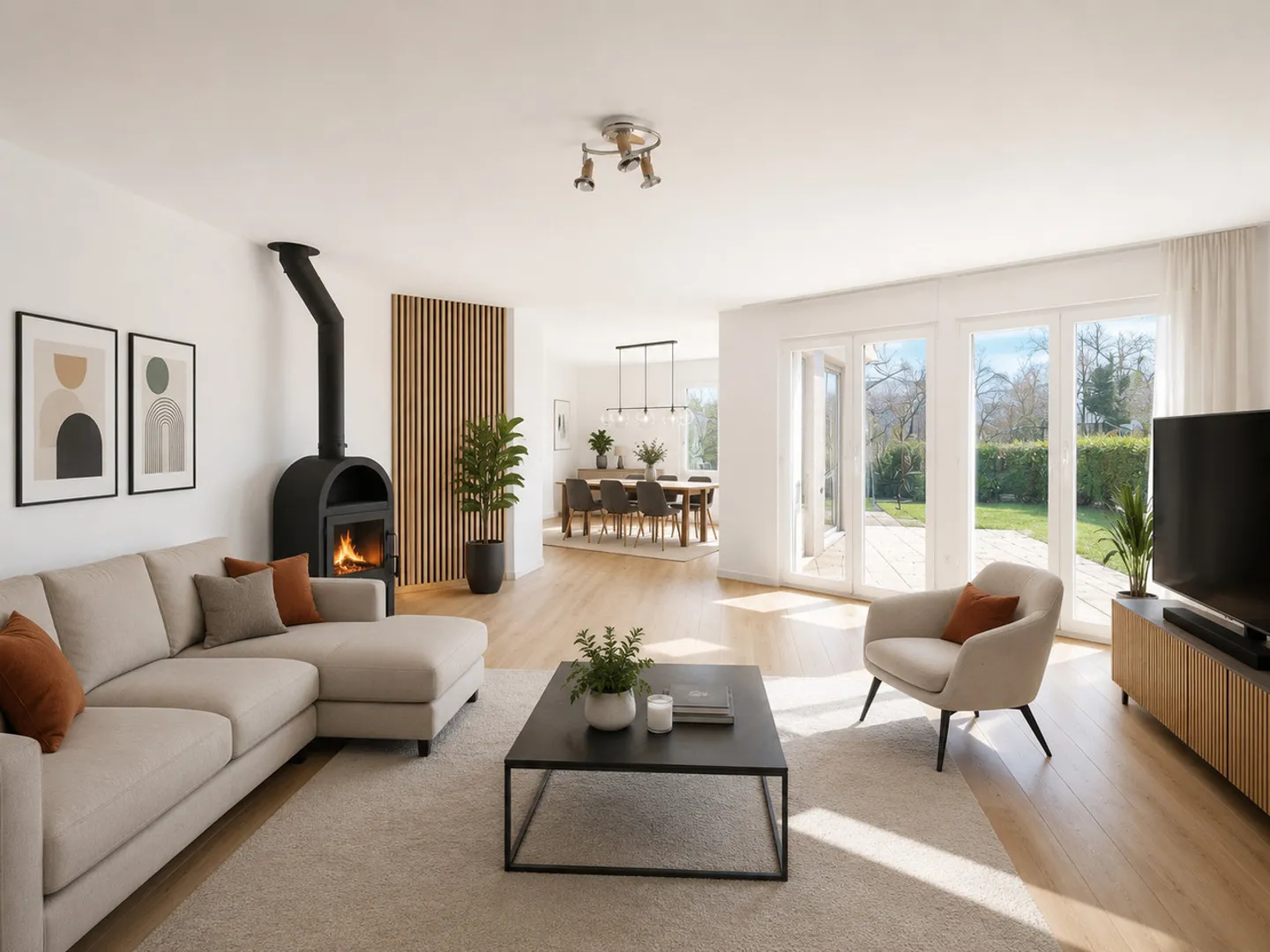 Villa Familiale Moderne à Avry - Photo 3 sur 13