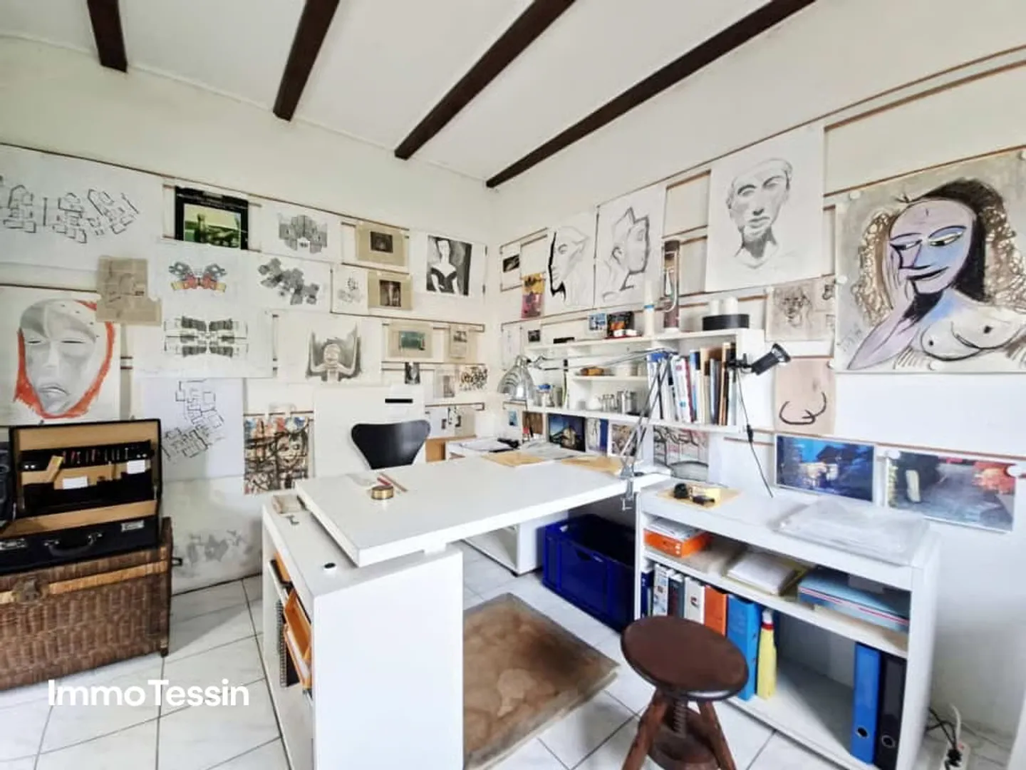 UNIQUE: Property with two Rustico and separate studio in panoramic location with far-reaching views and huge plot - Photo 9 of 13