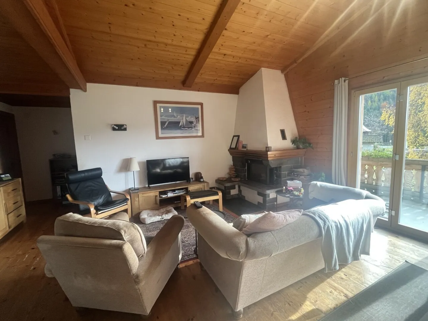 Chalet arredato per la stagione invernale nel villaggio di Crettaz - Foto 6 di 11