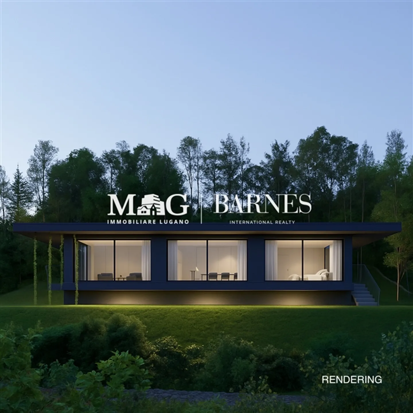 Building plot with approved project for a detached villa - Photo 1 of 4