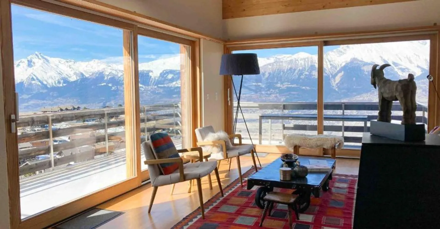Wintersaison in Nax - Balkon des Himmels 4.5 Zimmer - Foto 5 von 12