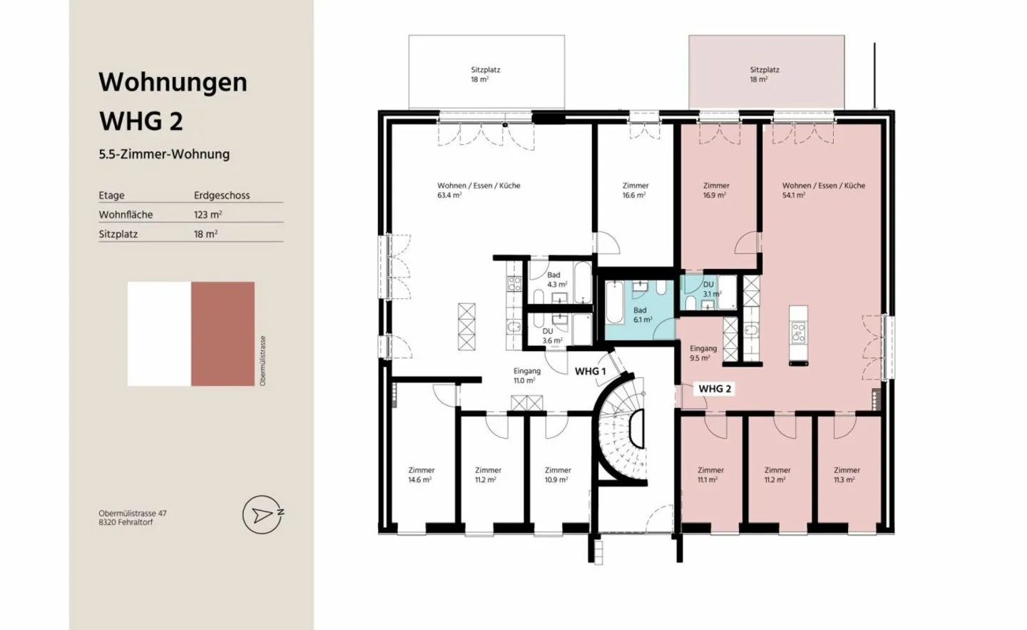 Stylish Apartments in Toblerone Design - Photo 4 of 4