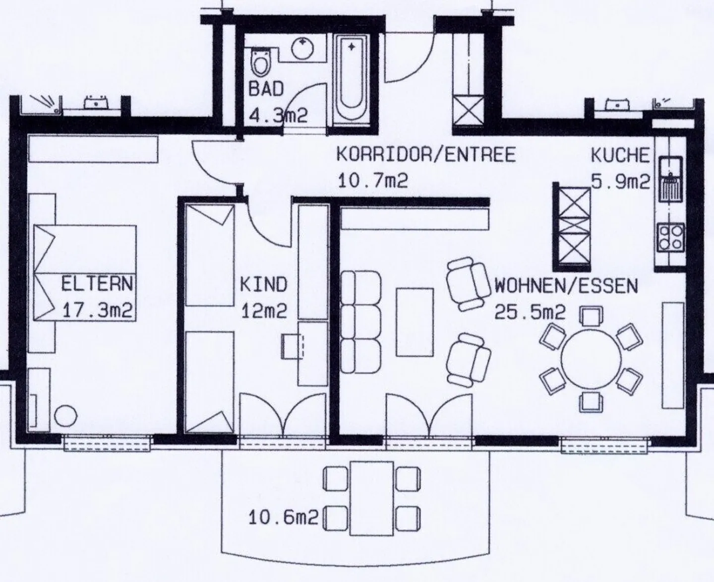 Appartamento 3.5 stanze a Worben rurale - Foto 11 di 11