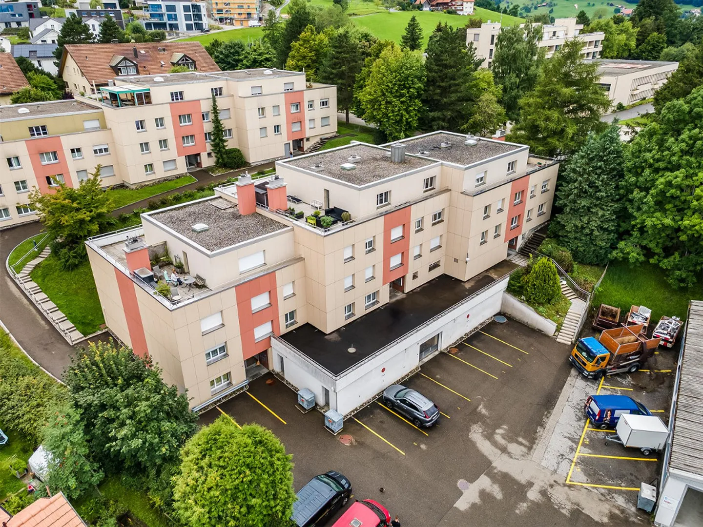 Place de parking extérieur à louer à Heiden - Photo 1 sur 1