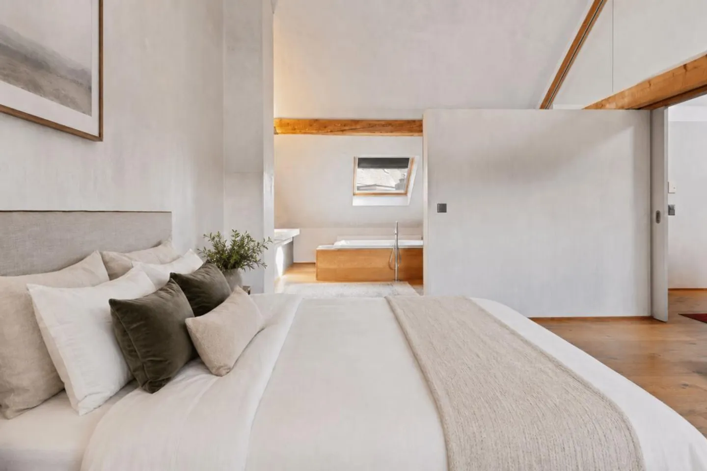 2.5-room penthouse apartment with roof terrace - District 4 - Photo 13 of 24