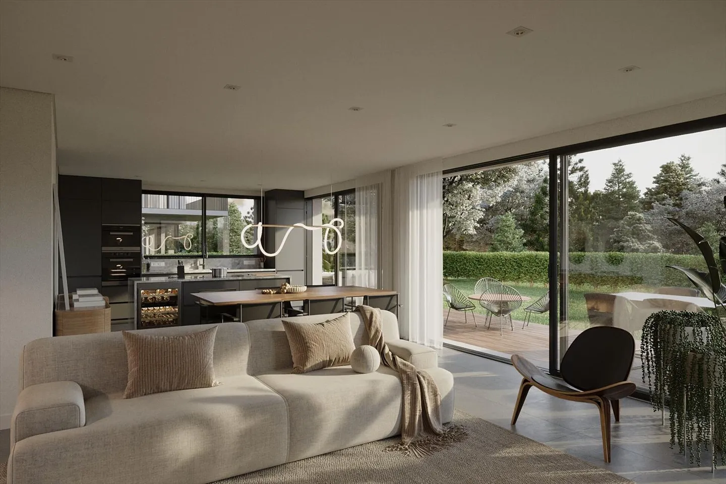 Einfamilienhaus mit Garagen 5.5 Zimmer in Morges - Foto 1 von 7