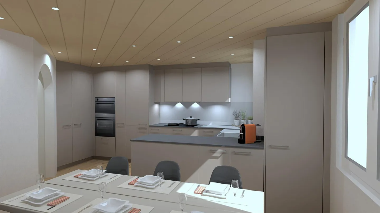 frisch renovierte 5 1/2 Zimmer-Wohnung zu vermieten - Foto 2 von 3