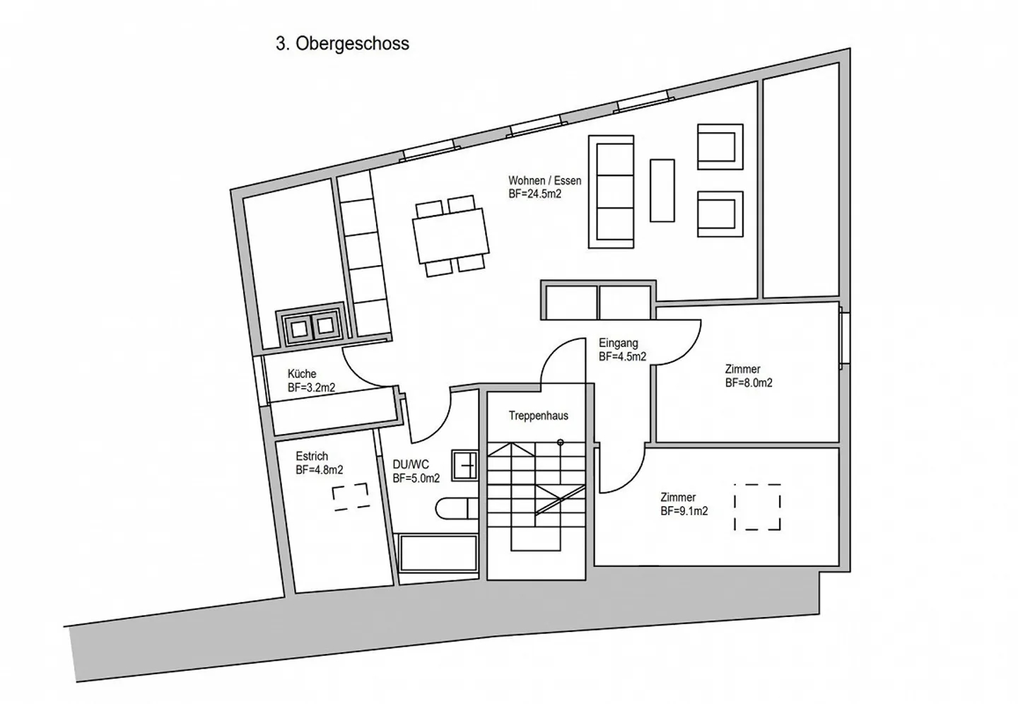 Charming 3-room apartment in the historic center of Weesen - Photo 7 of 7