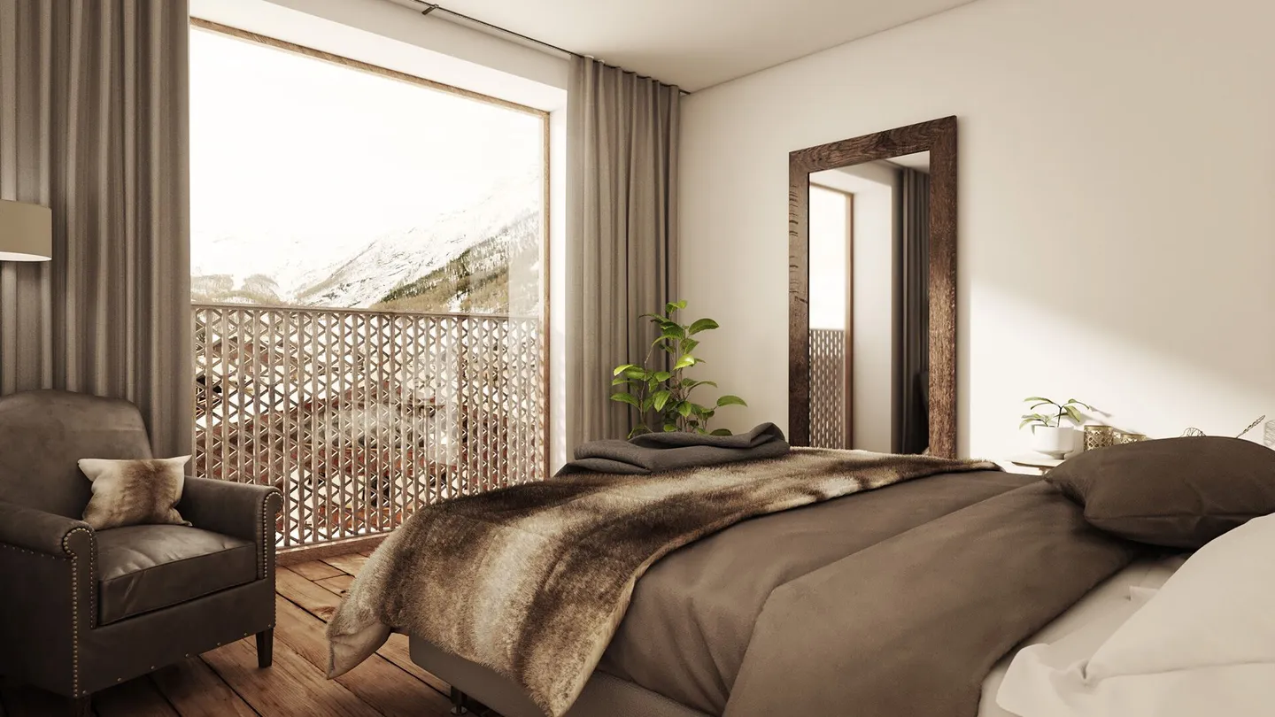 Glacier view at the ski slope, hotel-managed second home. - Photo 5 of 5