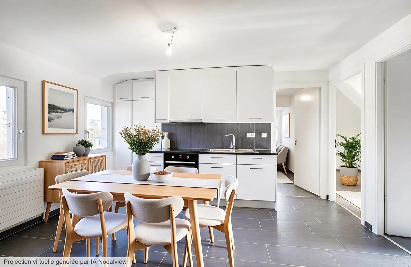 Charmante renovierte 3.5-Zimmer-Wohnung im Dachgeschoss - Foto 1 von 11