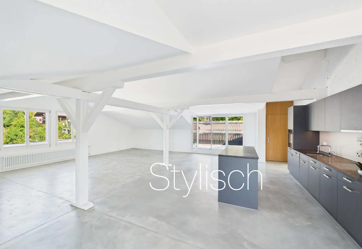 Exklusive Dachwohnung mit Bergsicht und attraktiver Sonnenterrasse - Foto 1 von 14