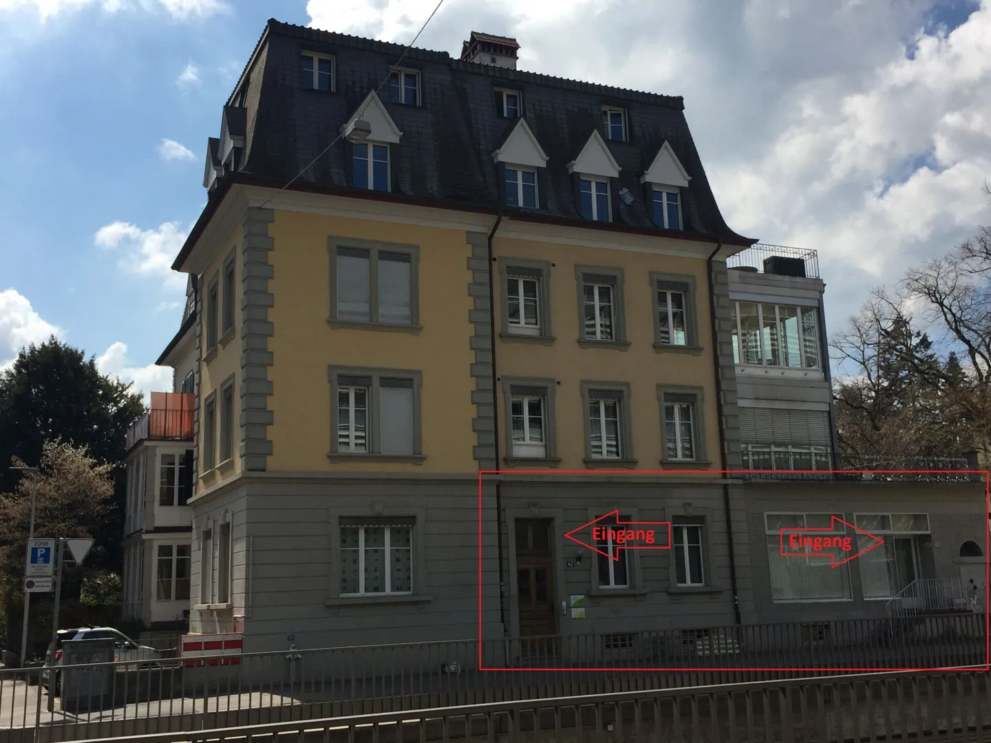 Eigerplatz - Espace commercial lumineux et spacieux avec 8 chambres à louer ! - Photo 1 sur 12