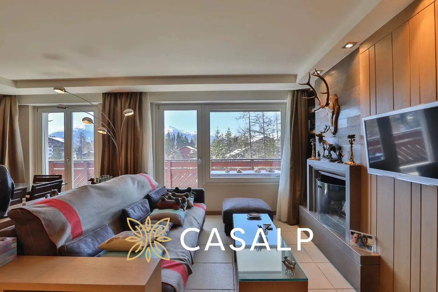 Geräumige 3.5-Zimmer-Wohnung im Zentrum von Crans - Foto 2 von 24