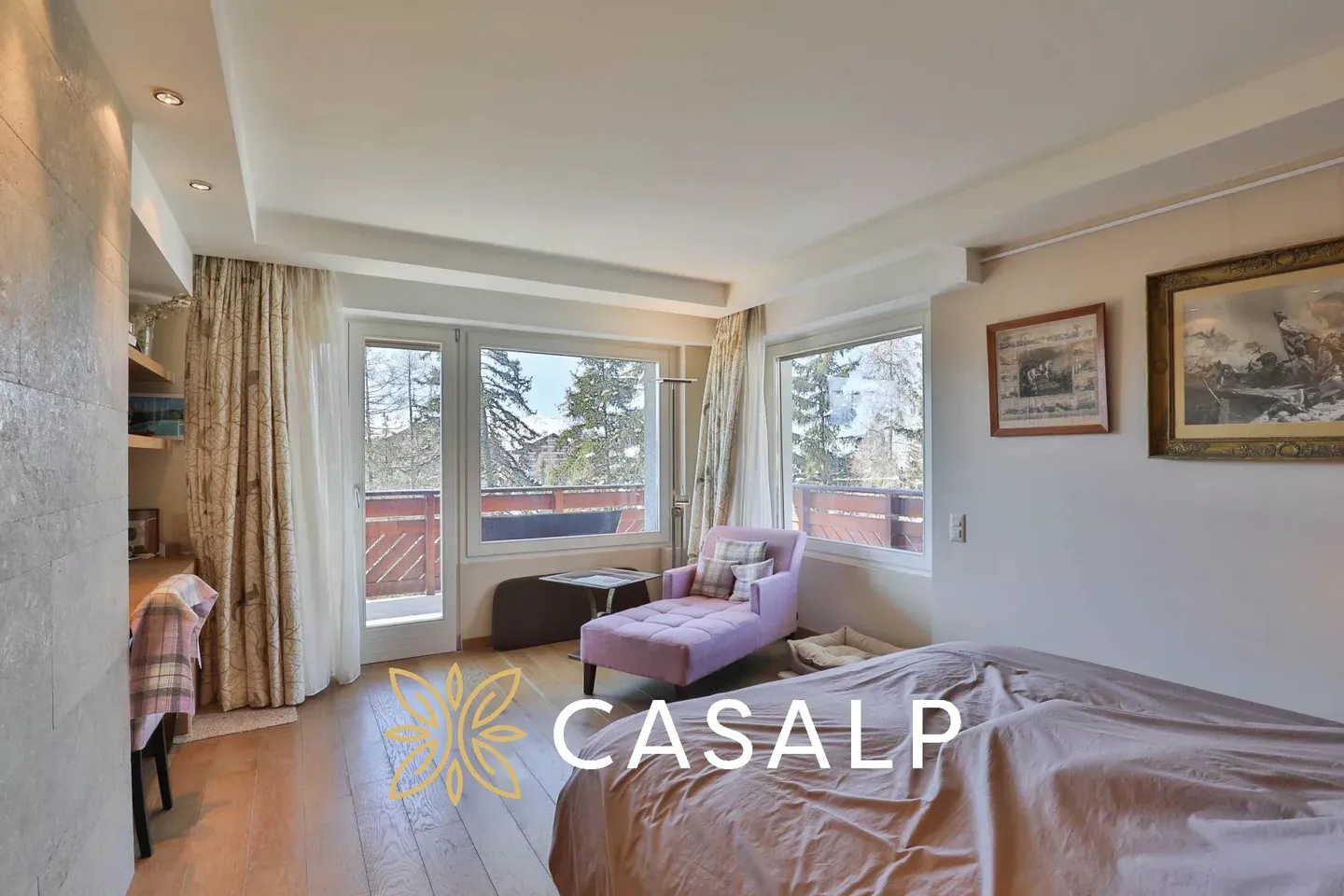 Geräumige 3.5-Zimmer-Wohnung im Zentrum von Crans - Foto 11 von 24