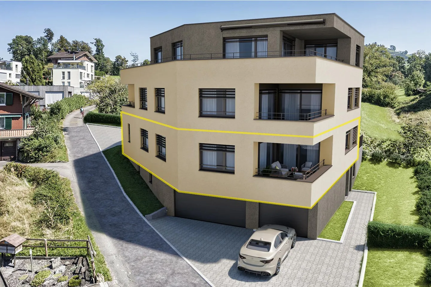 Moderne Gartenwohnung - Foto 12 von 13