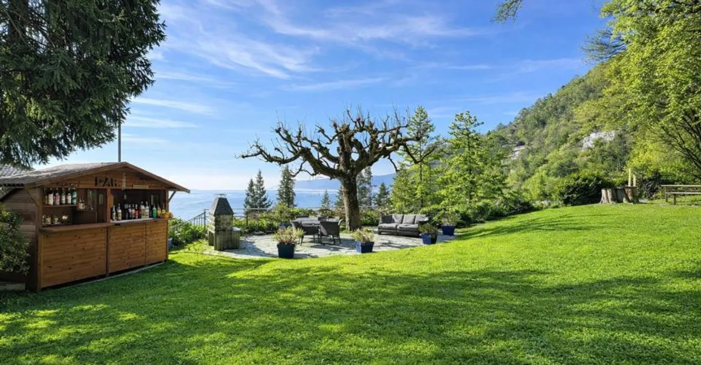 Charmante Immobilie mit Blick auf Montreux und atemberaubendem Seeblick - Foto 4 von 13