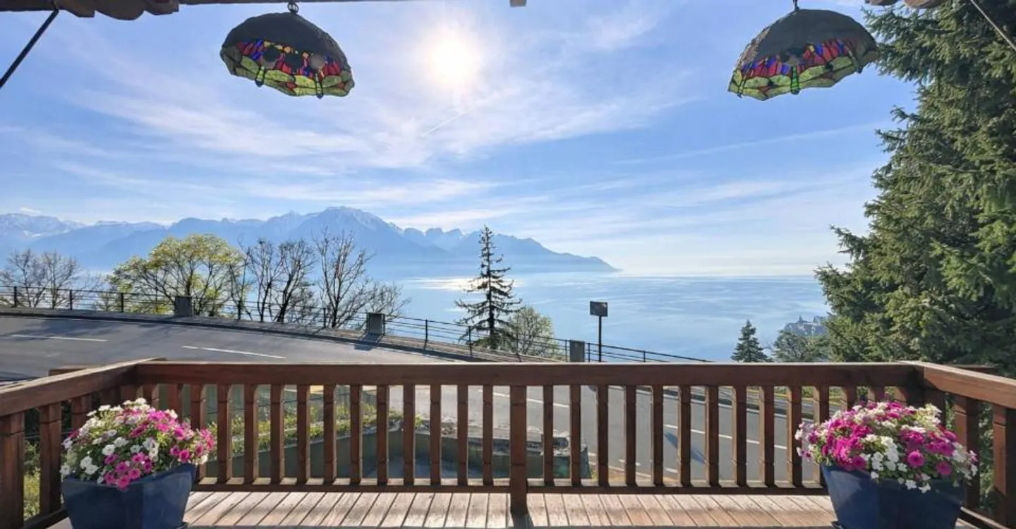 Charmante Immobilie mit Blick auf Montreux und atemberaubendem Seeblick - Foto 9 von 13