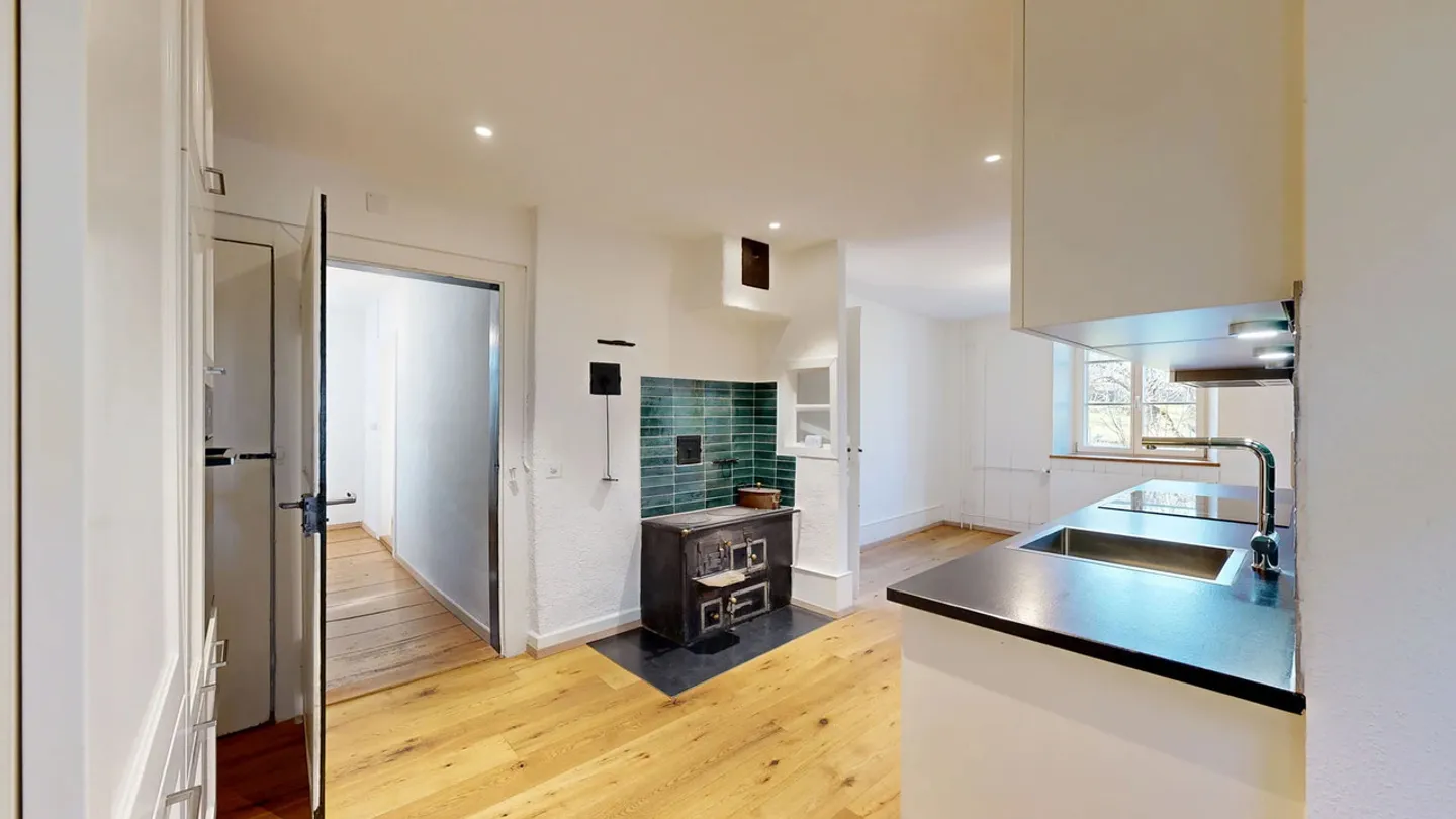 Renovated 3.5-room semi-detached house with a lot of charm - Photo 3 of 15