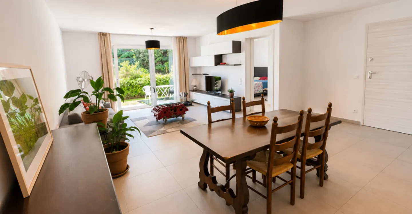 Appartement moderne avec jardin à Manno - Photo 1 sur 11