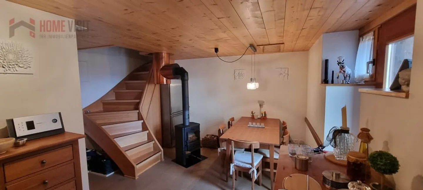 2.5 Room Detached House - Beautifully Converted Walliser Barn in Albinen - Photo 12 of 13