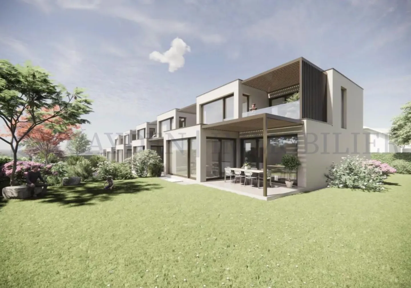 Villa A - Nouvelle villa contemporaine à Hang, HPE à Veyrier - Photo 1 sur 5
