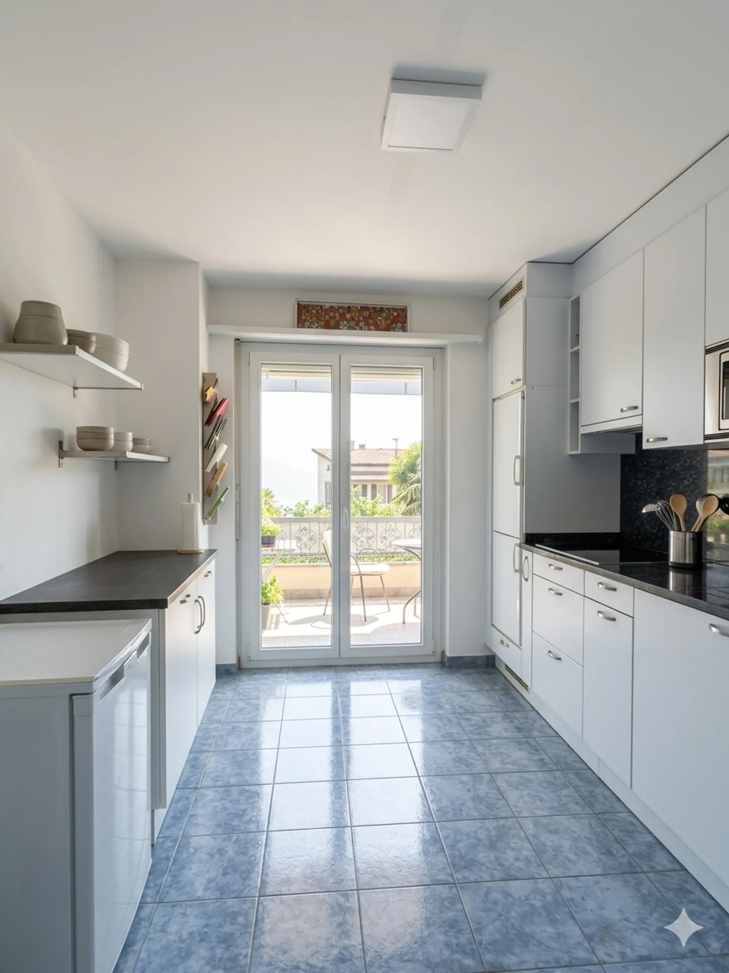 Geräumige Wohnung mit Bergblick - Foto 3 von 13