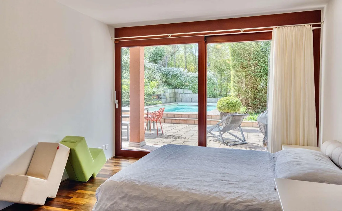 Appartamento con terrazza vicino alla città con piscina e sauna - Foto 9 di 12