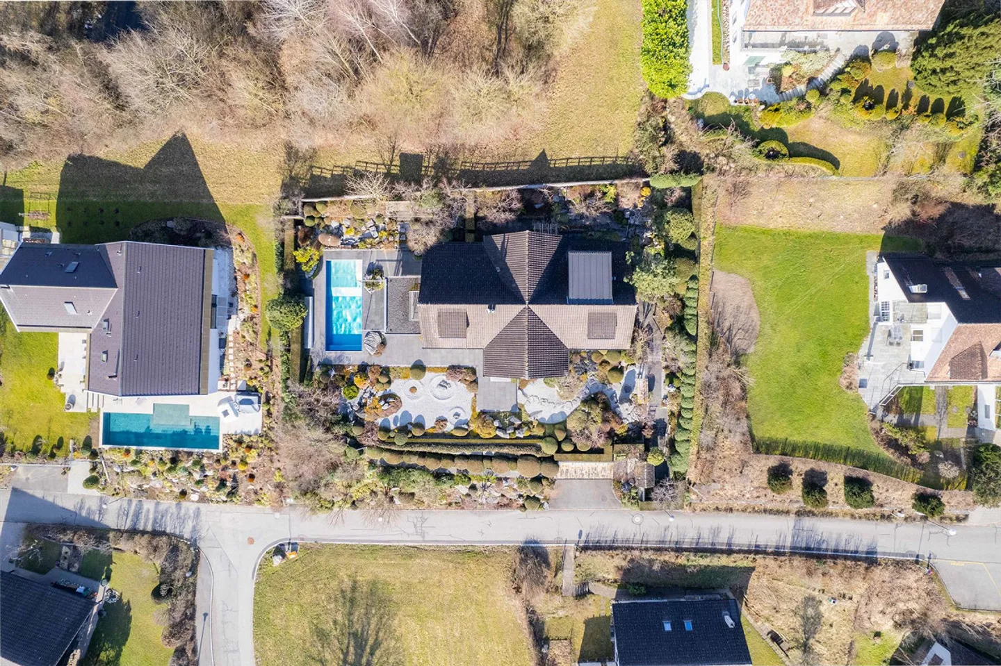 Panorama Villa in Prime Location: Wide View over Lake, City and Alps - Photo 5 of 5