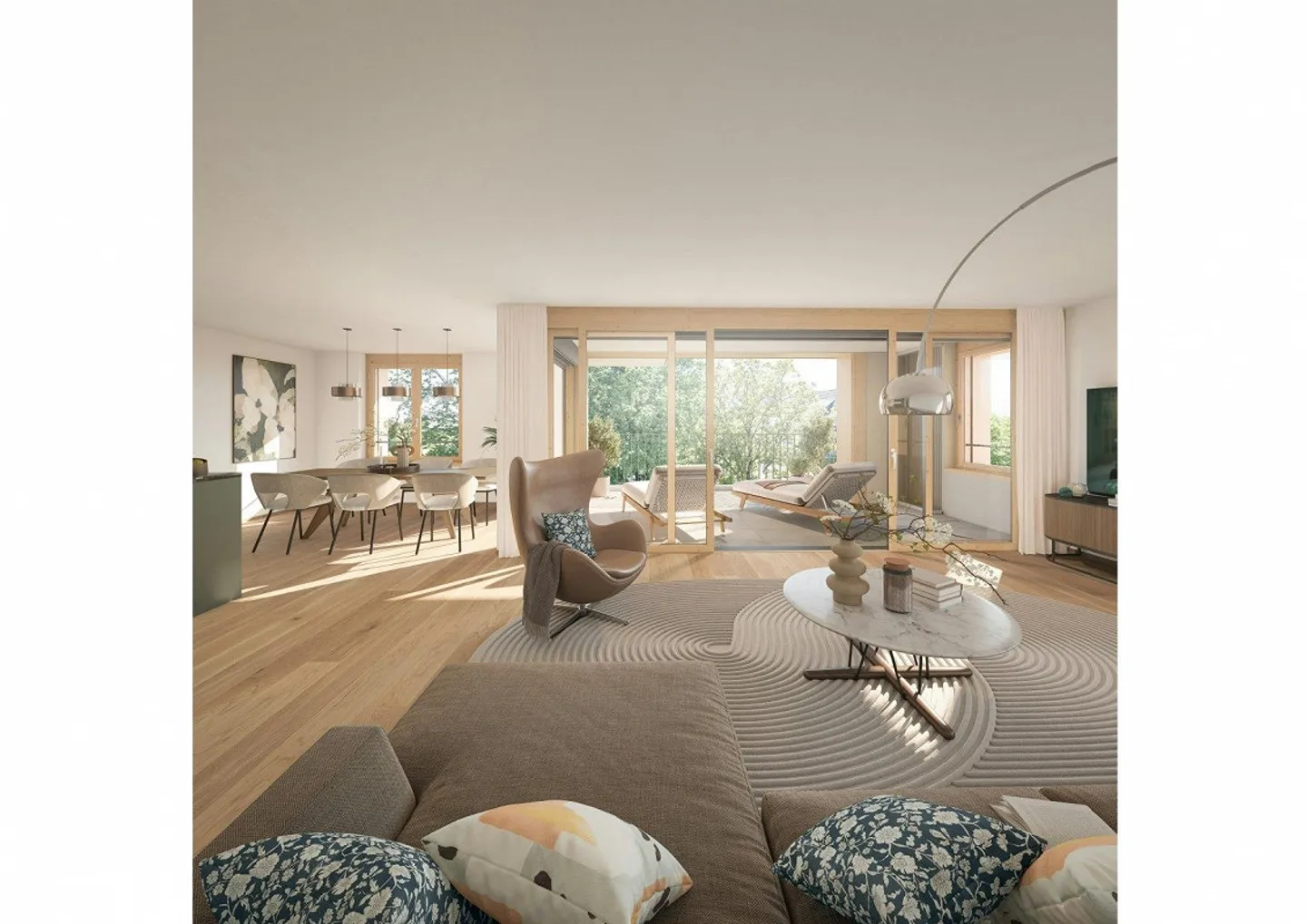 Appartamento 4.5 locali con giardino d'inverno e tanto spazio! - Foto 1 di 4