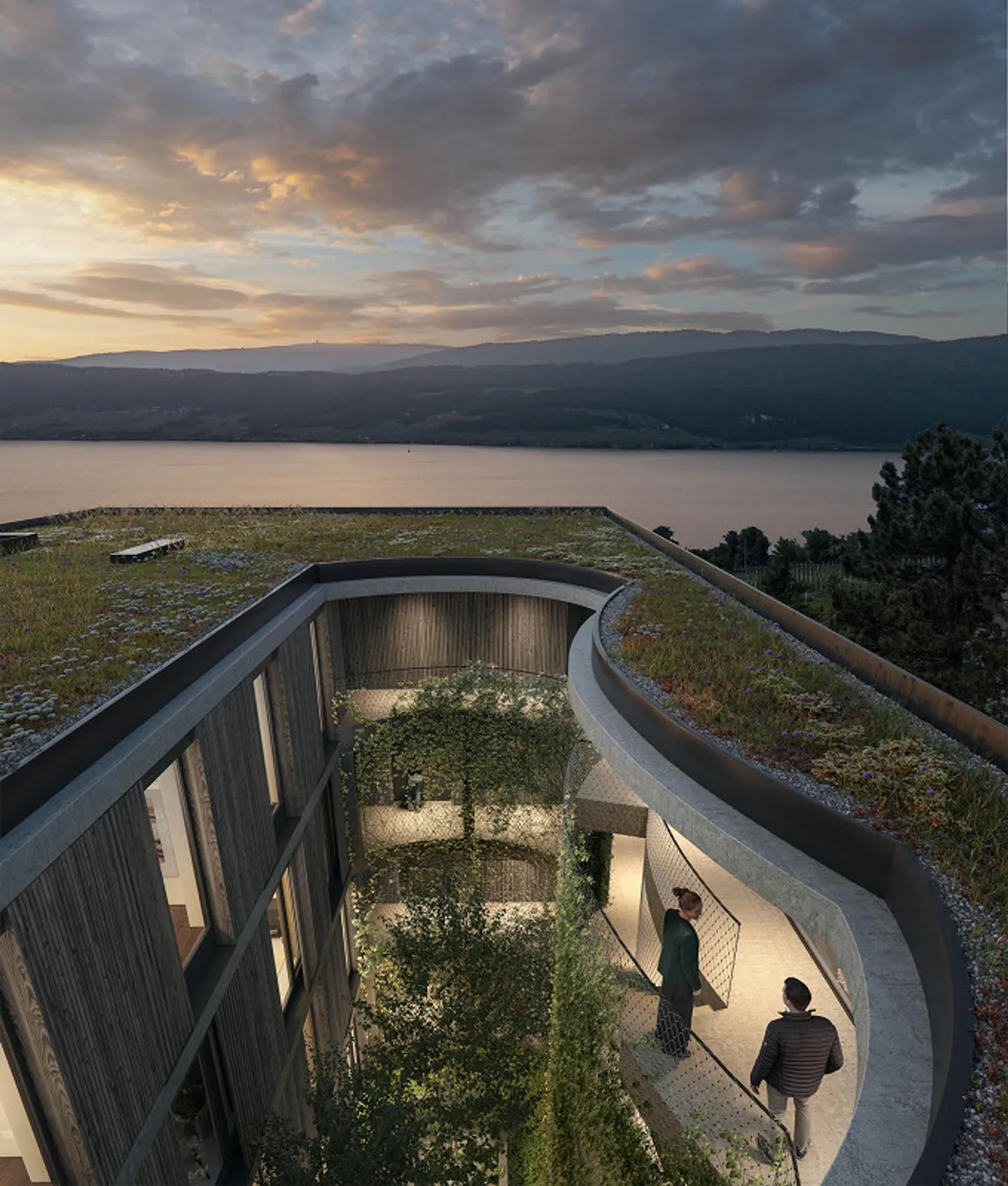 Architektonisches Juwel mit Seeblick - Foto 6 von 8