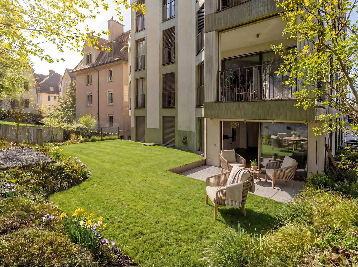 Modern Garden Maisonette in Zurich - Photo 2 of 5