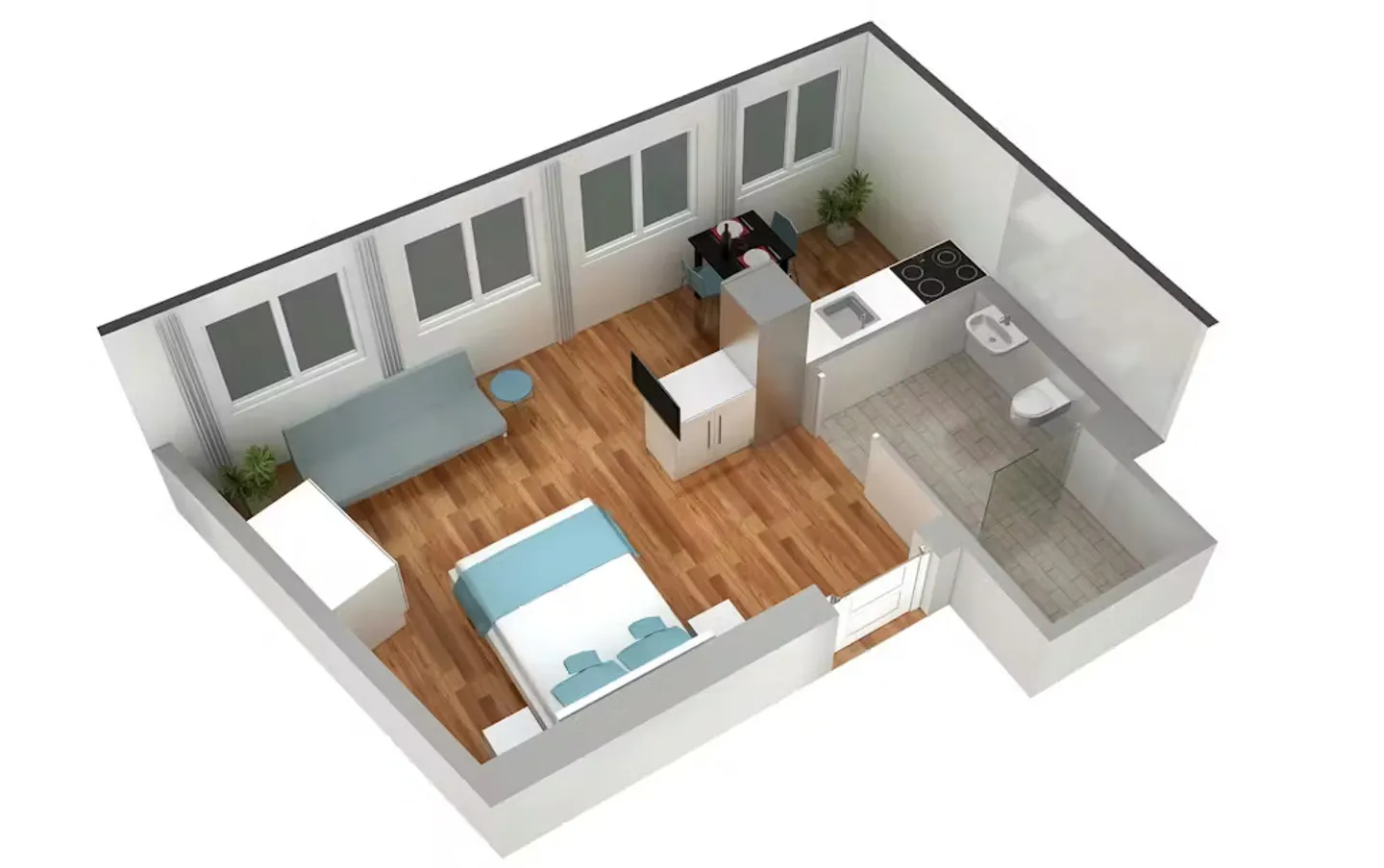 Apartment for rent - Photo 9 of 10